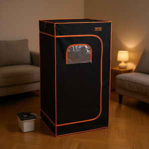 Tente de sauna personnelle Vevor 1600W, chauffage électrique pleine puissance, usage domestique - Product Image 2