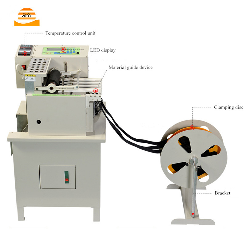 Automatic 160w Strap Webbing Ribbon Cutting