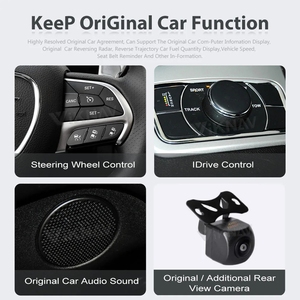 Apple CarPlay inalámbrico para Jeep Grand Cherokee 2010-2019 actualización 13,6 pulgadas IPS pantalla táctil <span class=keywords><strong>Android</strong></span> Auto Audio unidad principal ESTÉREO - Product Image 5