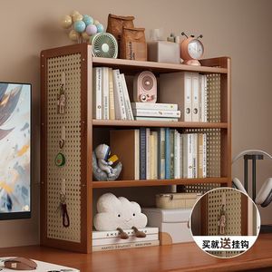 Bookshelf, storage rack, desktop picture book organizer, office desk, simple desk organizer, small bookcase, storage rack - Product Image 2