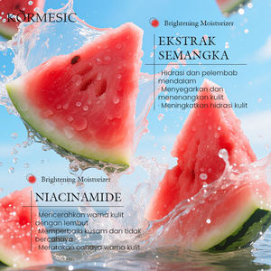 KORMESIC Crema Facial Hidratante Iluminadora de Sandía, 50g, Certificada por Bpom, Hidratación Profunda, Venta al por Mayor - Product Image 3