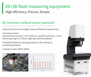 Controle de qualidade precisão instantâneo do entalhe/parafuso/círculo das peças S2035 automotivos da imagem do medidor garantia 1 ano - Product Image 2