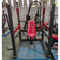 Équipement de musculation de banc, construction en acier, réglable et durable, usage commercial