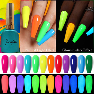 เจลยูวีสำหรับร้านทำเล็บขายส่ง - สีลูกกวาดเรืองแสง - Product Image 1