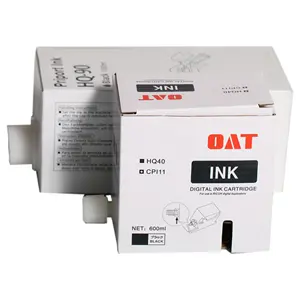 Kompatible HQ40 schwarze Tinte für den Einsatz im Digital-Duplikator JP4500/JP4510/CP6401