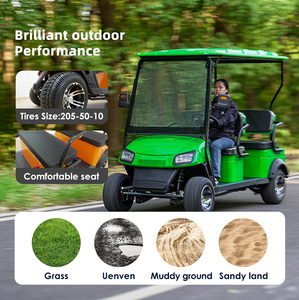 MINIBUS GL8-4 places Voiturette de <span class=keywords><strong>golf</strong></span> électrique haute performance avec une autonomie de 70 km Vitesse de 30 à 50 km/h Freins à disque avant pour les grands complexes hôteliers de <span class=keywords><strong>golf</strong></span> - Product Image 4