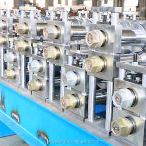 Sıcak satış en çok satan çift katmanlı sırlı galvanizli PPGI ön boyalı GI Meta çatı PBR tüf kaburga R Panel rulo şekillendirme makinesi - Product Image 5