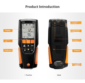 Analizador de Gases Industrial Portátil Testo310, Monitor de Eficiencia de Combustión, Detecta CO, Análisis de Gases de Combustión, Pantalla Digital - Product Image 4