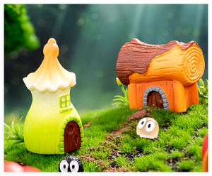 Décoration de la maison souvenirs touristiques cadeaux fée Miniature jardin maison Guangzhou résine artisanat champignon souche <span class=keywords><strong>matin</strong></span> gloire 3D forme - Product Image 5