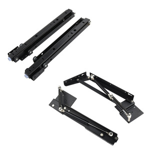 Soporte Plegable para Taburete, Montaje en Pared, Acero al Carbono, Bisagra de Cierre Suave para Muebles, Diseño Minimalista - Product Image 1
