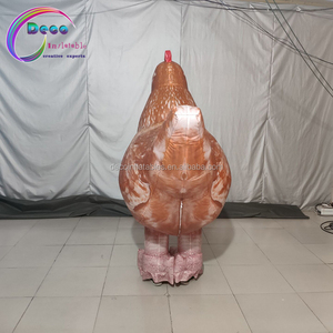 Déguisement Adulte Sauter costume Cosplay Fête <span class=keywords><strong>Gonflable</strong></span> <span class=keywords><strong>Coq</strong></span> poule cocu costume de poulet - Product Image 5