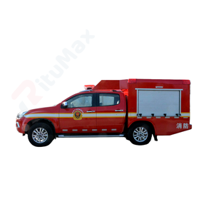 Camion de pompiers d'<span class=keywords><strong>occasion</strong></span> 2025, adapté au sauvetage sur autoroute, camion de pompiers forestiers Dongfeng 4x4, avec feux de signalisation, à vendre. - Product Image 3