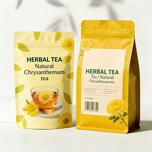 Bolsa de Embalaje para <span class=keywords><strong>Café</strong></span> de Alta Barrera con Válvula de Desgasificación Unidireccional y Cierre para Almacenamiento de Té Aromatizado - Product Image 1