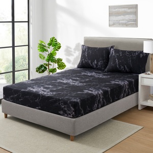 Nantong 3 pièces King <span class=keywords><strong>drap</strong></span>-<span class=keywords><strong>housse</strong></span> imprimé 100% coton - Product Image 6