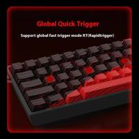 Clavier mécanique Madlions MATCATZ Mad 68 He à commutation magnétique, échange à chaud, RGB, déclenchement rapide pour les joueurs