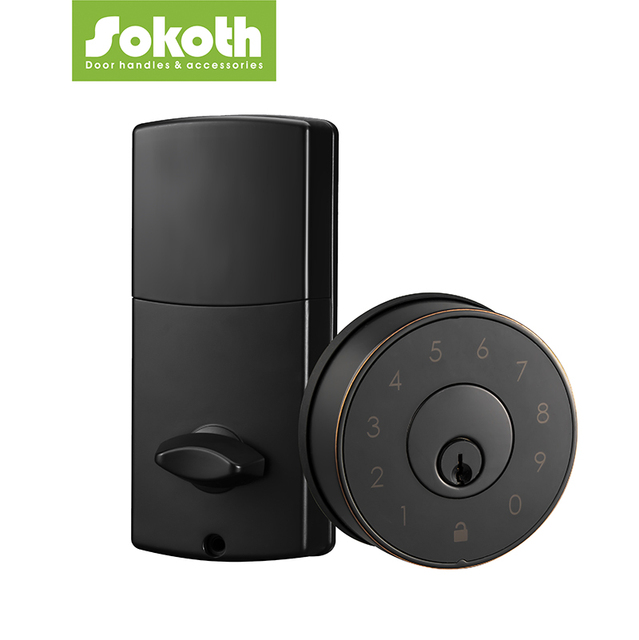 North American Market High Security Smart Door Lock with Electronic Smart Password Code Premium Door & Window Handles