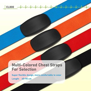 Moniteur de fréquence <span class=keywords><strong>cardiaque</strong></span> sans fil pour le sport, ceinture pectorale avec <span class=keywords><strong>capteur</strong></span>, étanche, compatible avec <span class=keywords><strong>Polar</strong></span>, Wahoo, Strava - Product Image 1