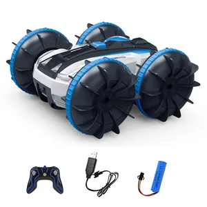 1:20 Scale Radio Control Toys 360 Rotate Double Sided Drift Twist Amphibious Remote Control Car Rc Stunt Car