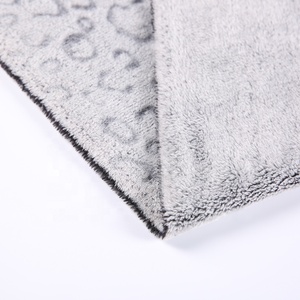 De moda de moleteado Super suave cepillado relieve Colar de lana pelusa 100 tela de poliéster precio Kg - Product Image 5