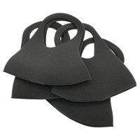 Masques faciaux en éponge PU moulés par injection en gros, respirants, confortables, avec logo imprimé, découpe tendance, taille personnalisée, vente en gros OEM