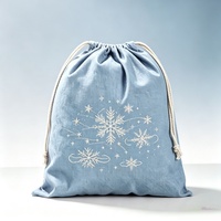 Sac à cordon personnalisé avec illustration de dessin animé, en toile, écologique, recyclable, unisexe, pour bijoux et rangement, pochette cadeau polyvalente