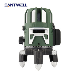 2/3/5 Lines Green LD <b>Laser</b> <b>Level</b> Self Leveling Outdoor High Bright <b>Laser</b> Measuring Tool with Tilt Alarm Dual Battery ABS Rubber - Product Image 2