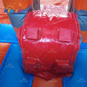 Maison de rebond de fête gonflable semi-fermée personnalisée de haute qualité château sautant thème de requin de château sautant gonflable personnalisé - Product Image 6