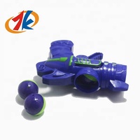 Lanceur de balles creuses personnalisées avec logo promotionnel, balles souples, mini lanceur en plastique pour enfants, certifié sécurité, tendance pour l'extérieur