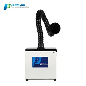 Pur Air PA-300TS-IQ Collecteur De Poussière D'ongle Et Salon De Coiffure en Kératine Avec Collecteur De Poussière Filtre Pour Fumée Et La Poussière Adsorber