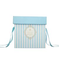 Boîte d'invitation Vintage avec logo gratuit, boîte cadeau claire personnalisée pour mariage chinois