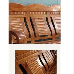 Ensemble de canapés en bois massif modernes, vente chaude 2022, meubles de salon - Product Image 6