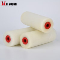 Outils de peinture pour la maison Rouleau en mousse haute densité Style européen Rouleau en mousse blanc pour peinture Brosse