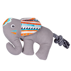 Jouet pour chien qui couine, grande peluche interactive, jouet à mâcher durable pour nettoyer les dents des chiens - Product Image 3