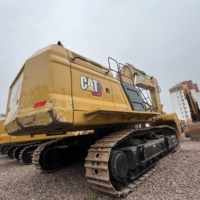 Excavatrice sur chenilles Caterpillar 76 tonnes, moteur CAT374, pompe hydraulique, faible entretien, état parfait, modèle 2024, pour l'exploitation minière et routière
