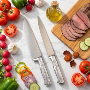 Forged 5-Piece Kitchen <b>Knife</b> <b>Set</b> Full Steel Kitchen Chef's <b>Knife</b> <b>Set</b> Professional Ultra <b>Sharp</b> Kitchen <b>Knives</b> for Kitchen - Product Image 4