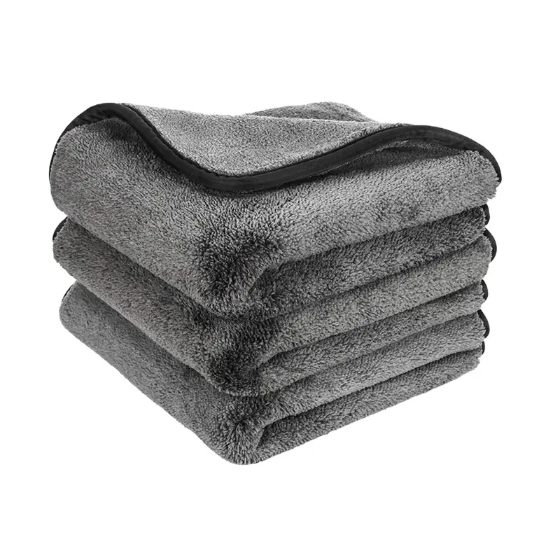 Microfiber तौलिये मुड़ पाश सुखाने तौलिया Microfiber सफाई जल्दी शुष्क मुड़ कार तौलिया