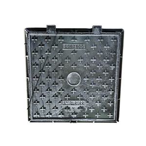 Couvercle de regard en <span class=keywords><strong>fonte</strong></span> ductile EN124 <span class=keywords><strong>D400</strong></span> - <span class=keywords><strong>Grille</strong></span> et cadre carrés en <span class=keywords><strong>fonte</strong></span> 600x600mm pour les infrastructures routières municipales - Product Image 6