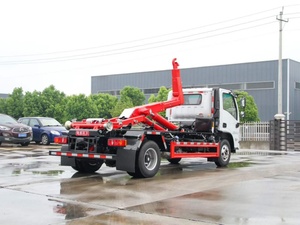Nouveau camion benne à benne basculante Dongfeng avec compacteur de déchets 8 m³ / camion benne à benne basculante hydraulique à bras de levage - Product Image 5
