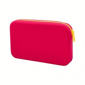 Wholesale Fashion Candy Pattern Handheld Travel <b>Case</b> Zipper Durable for Cosmetic <b>Makeup</b> Bags <b>Brush</b> Pouch Coin Purse Handle - Product Image 2