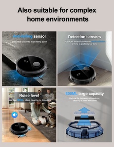 <b>Robot</b> <b>Vacuum</b> Cleaner With Filter Automatic Cleaning Navigation for Household Use EU US Plug Options 3-in-1 Sweeper + <b>Vacuum</b> + Mo - Product Image 3