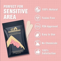 Pâte à épiler au sucre Lifestance Rose Rose, format d'essai gratuit, pour le visage, l'épilation brésilienne et du maillot, en granulés, pour épilation en vrac