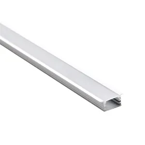 流行的LED挤压铝型材通道用于12毫米灯条铝型材