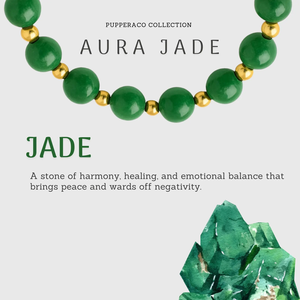 <span class=keywords><strong>Collar</strong></span> de Cristal con Cuentas de Aluminio Sólido y Detalles en Oro, Elegante Regalo para Mascotas, <span class=keywords><strong>Collar</strong></span> de <span class=keywords><strong>Jade</strong></span> para Perros y Gatos - Product Image 5