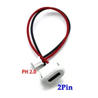 2P/4P/6P USB Typ-C Anschlussbuchse Weiblich Typ-C Mit Kartensperre 3A Hochstrom Schnellladebuchse Ladeanschluss Steckdose
