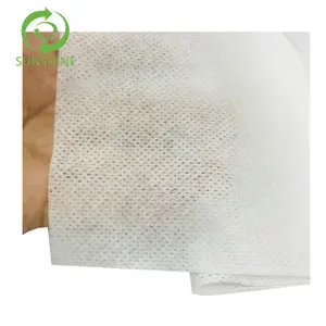 Hot sale Manufacture Supplier Polyester/Viscose composition nonwoven spunlace fabric roll fabric