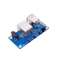 Orange Pi Zero 2W Papan Pengembangan 1GB/1.5GB/2GB/4GB LPDDR4 Prosesor Quad Core Cortex-A53 Mendukung Wi-Fi5+BT5.0 16MB SPI Flash