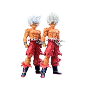 Figurine d'action Goku <span class=keywords><strong>Super</strong></span> <span class=keywords><strong>Saiyan</strong></span> aux cheveux blancs en PVC, modèle de jouet décoratif pour <span class=keywords><strong>les</strong></span> 14 ans et plus, vente en gros - Product Image 5