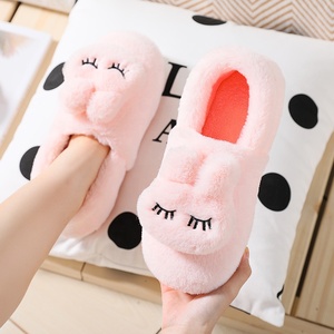 <span class=keywords><strong>Invierno</strong></span> cálido niñas mujeres borrosa suave conejo de peluche de juguete cerca de la <span class=keywords><strong>casa</strong></span> de animal <span class=keywords><strong>zapatillas</strong></span> de interior zapatos - Product Image 2