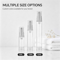 Prix de gros – Flacon pulvérisateur sous vide 5 ml 10 ml pour cosmétiques, flacon d'échantillon, flacon vide à brume fine à pression