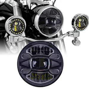 Nouveau phare de <span class=keywords><strong>moto</strong></span> de 7 pouces Daymaker 7, phare de <span class=keywords><strong>moto</strong></span> 12v avec feu de jour, phare de <span class=keywords><strong>moto</strong></span> de 7 pouces pour jeep - Product Image 1